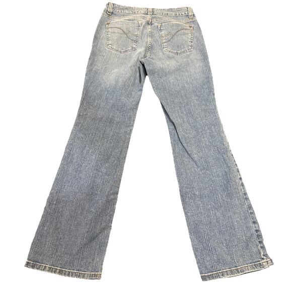 DKNY Soho Jean-Womens Blue Medium Wash Denim Jeans-Bootcut-Size 6S/C - Picture 11 of 16